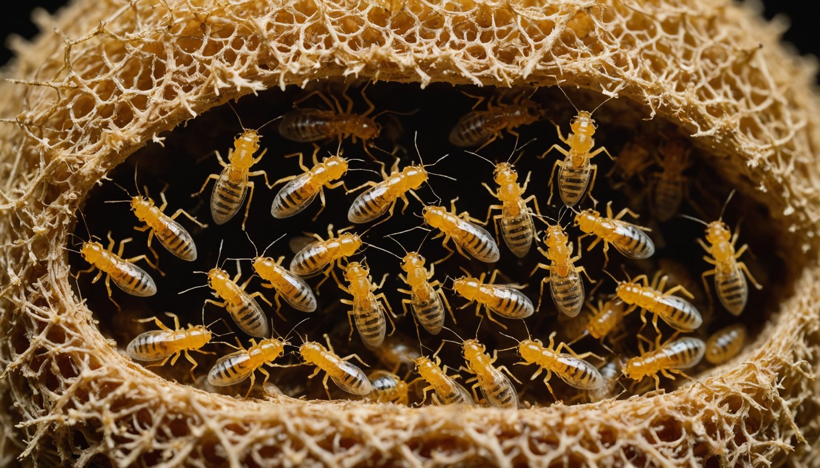 termite eggs to nymphs