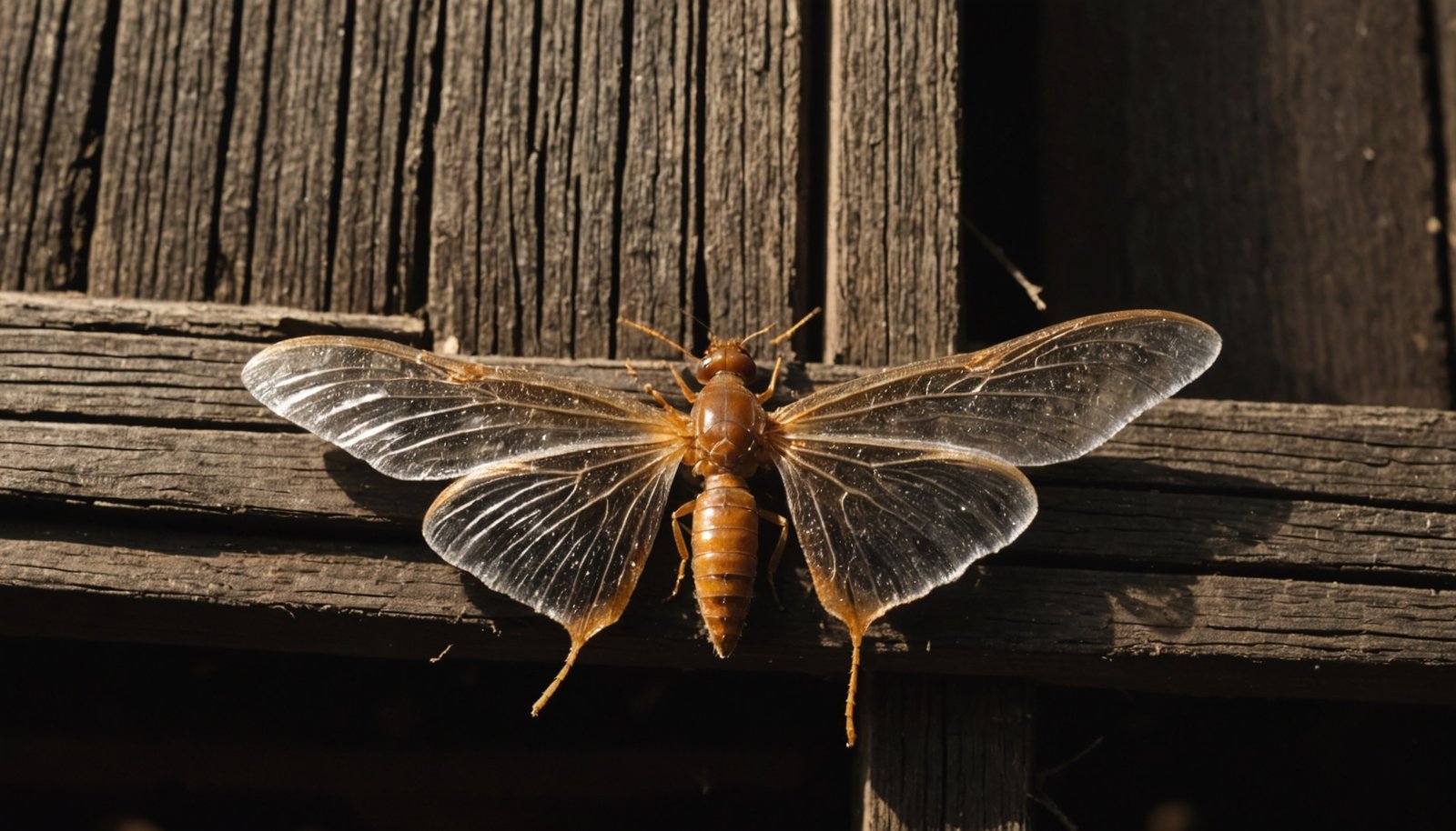 termite wings indicate infestation