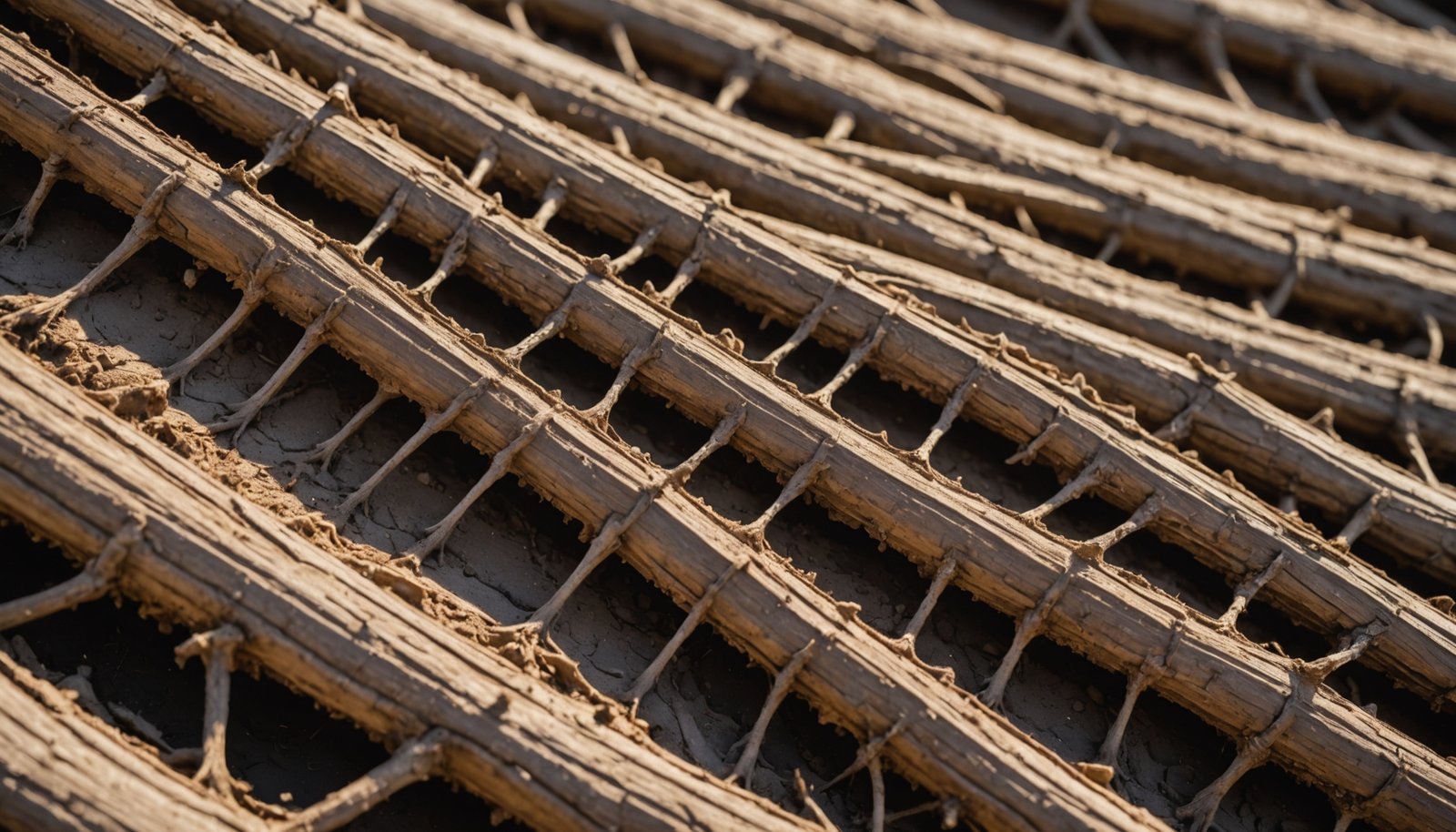 Worker sealing wood exterior to prevent termites