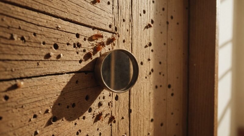 diy termite wall inspection