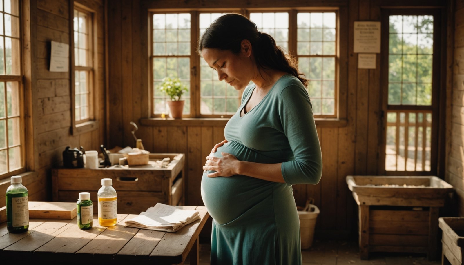 first trimester chemical risks