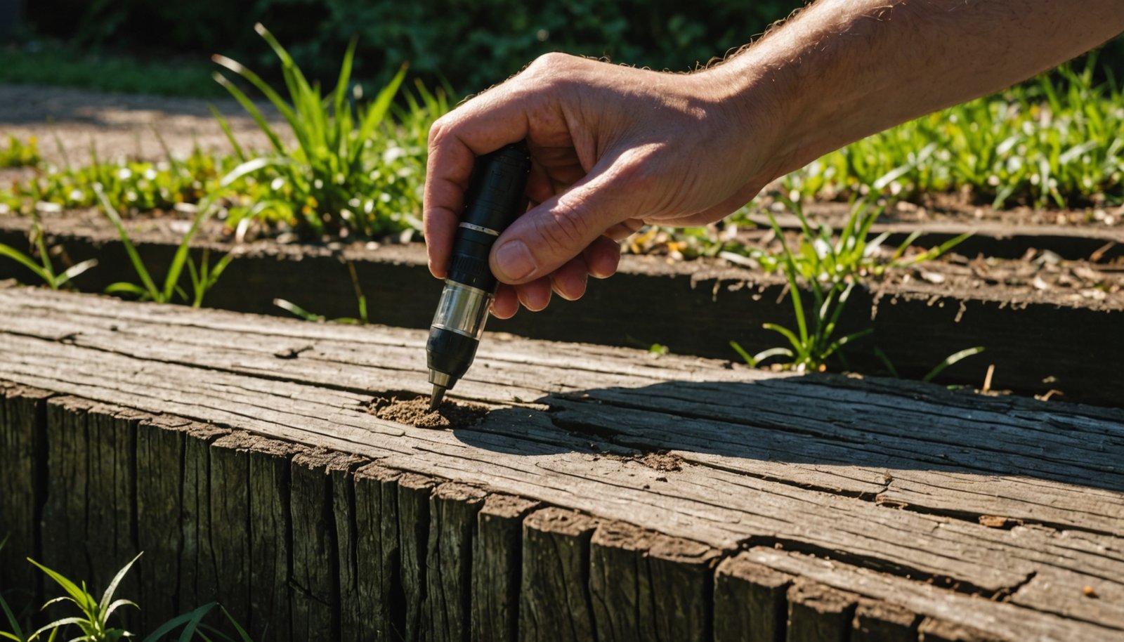 inspect for termite signs