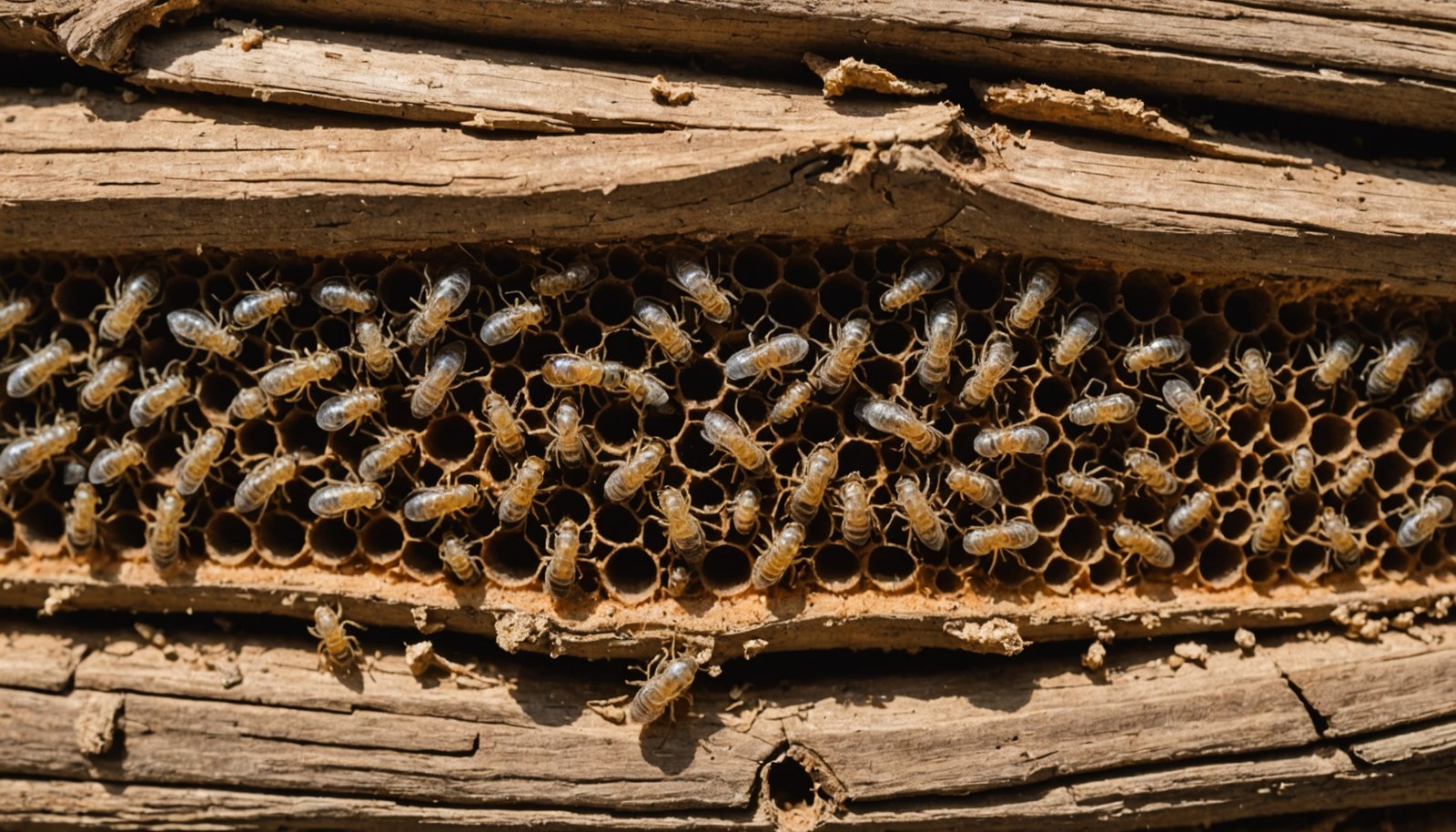 termite gallery construction methods