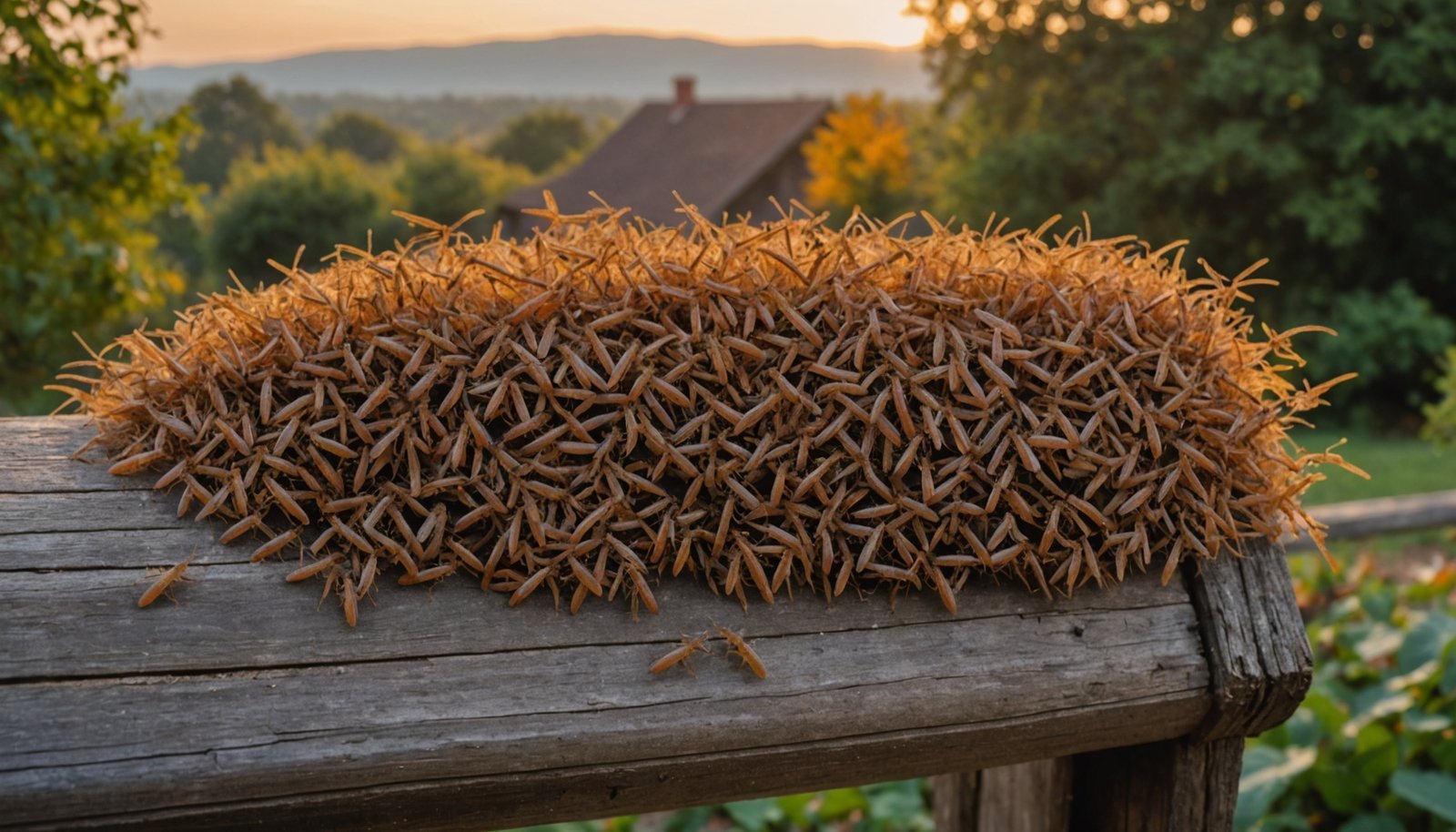 termite swarm signals damage
