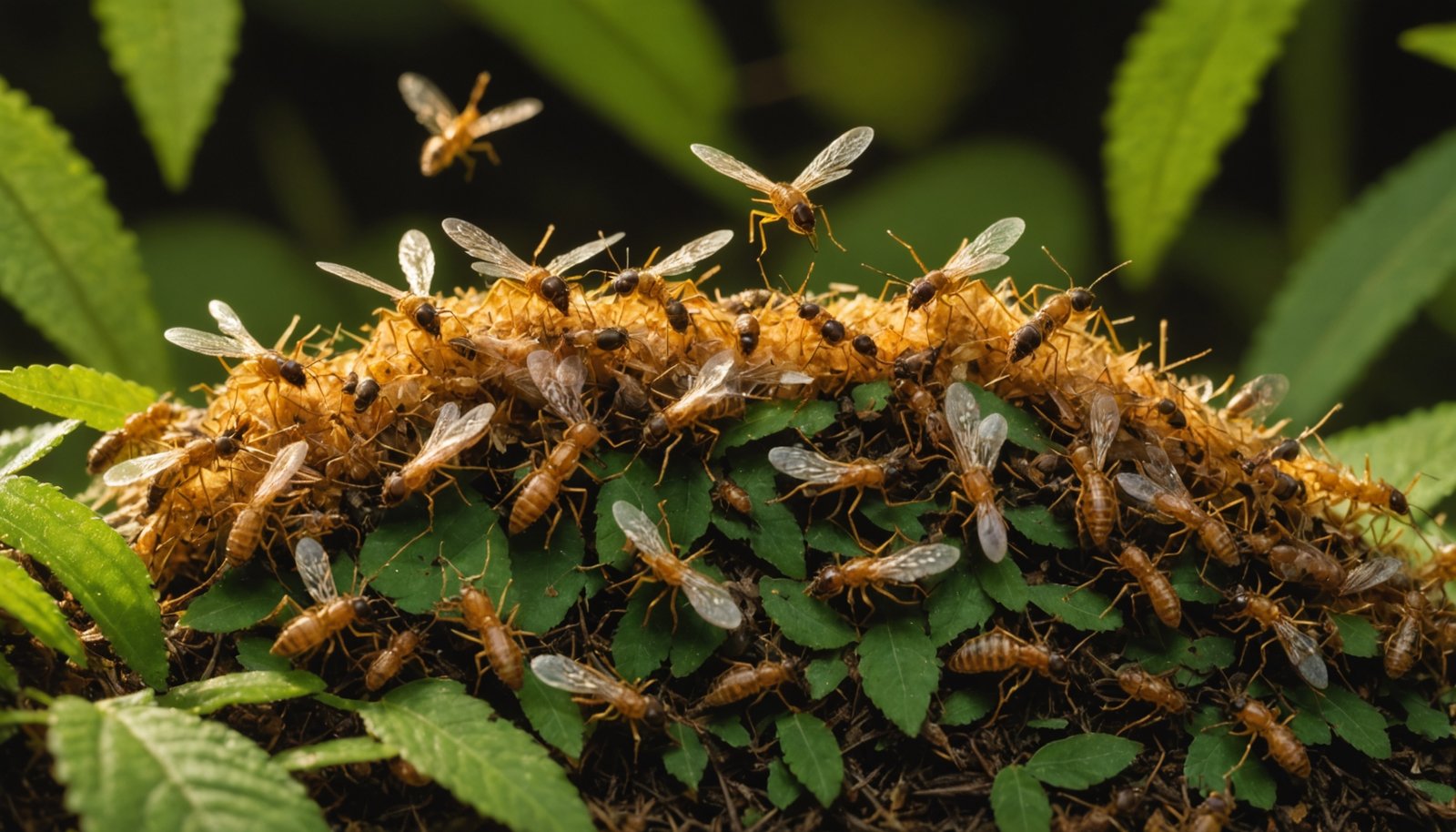 termite swarming seasons vary