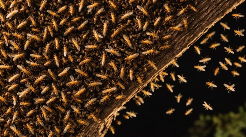 termites swarm during day