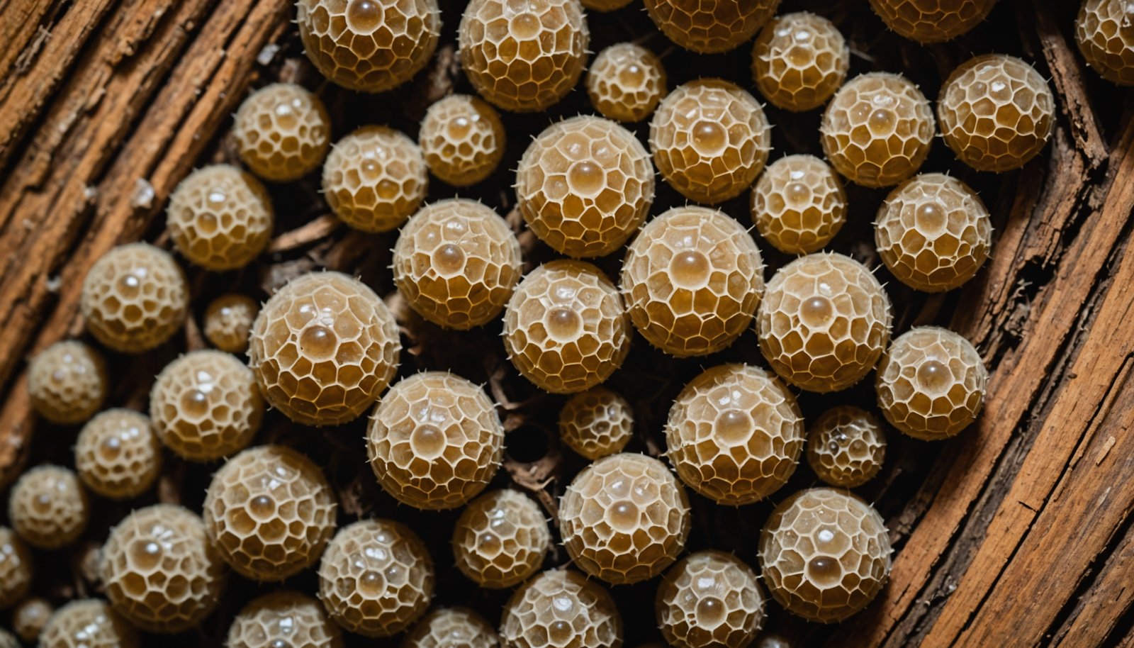 tiny smooth pale ovals