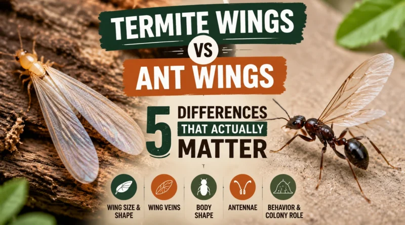 termite wings vs ant wings