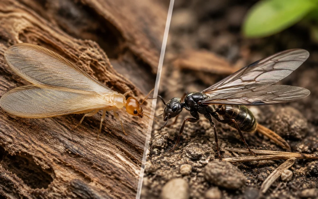 termite wings vs ant wings