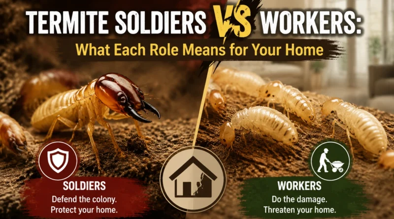 termite soldiers vs workers