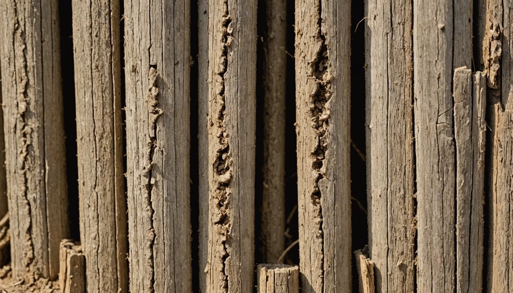 common outdoor termite signs