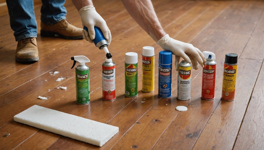 foam fills voids spray surfaces