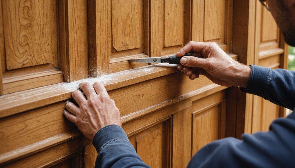 seal gaps to prevent termites