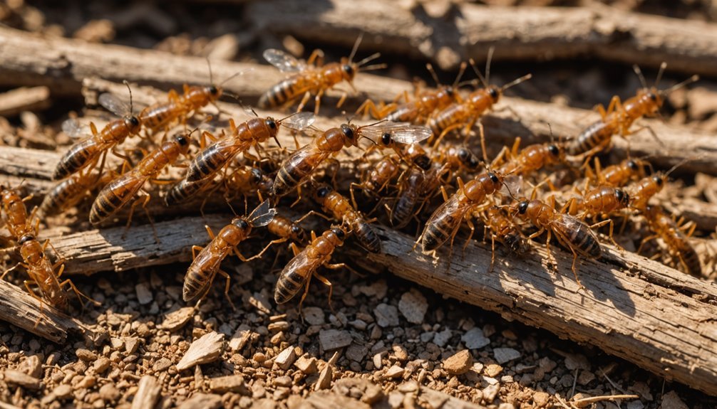termite activity peaks seasonally