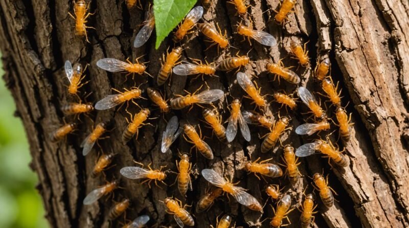 termite activity throughout seasons