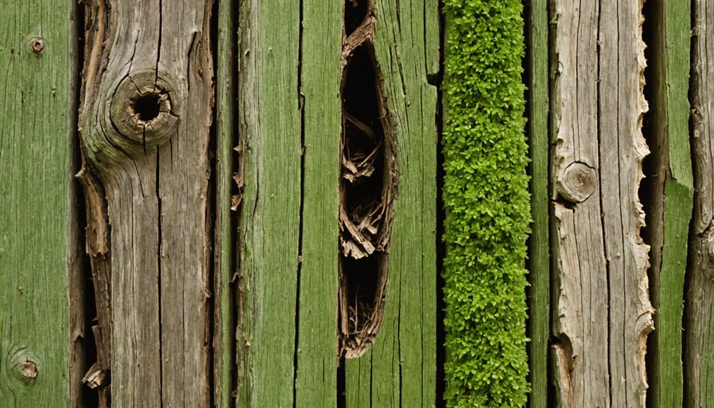 termite damage warning signs
