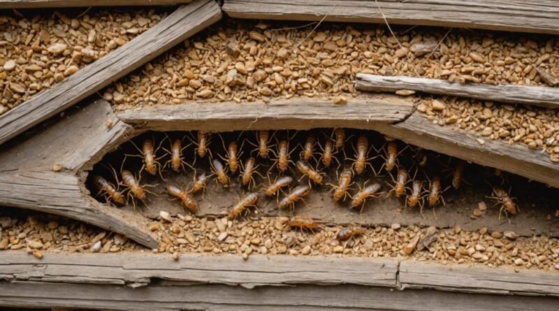 termite foundation damage indicators