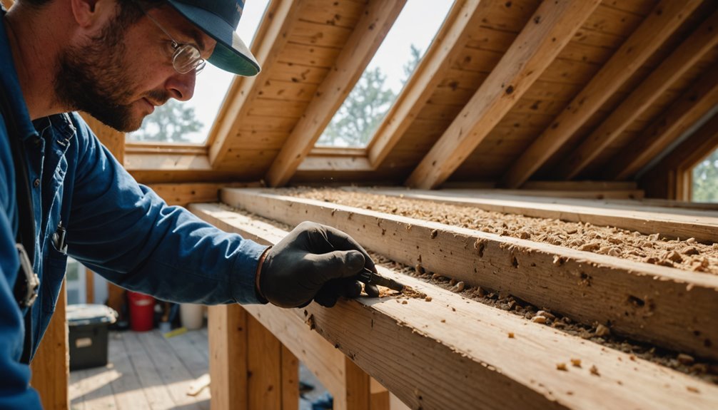 termites invade attics discreetly
