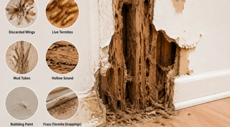 Signs of Termites in Walls Early Infestation Tips
