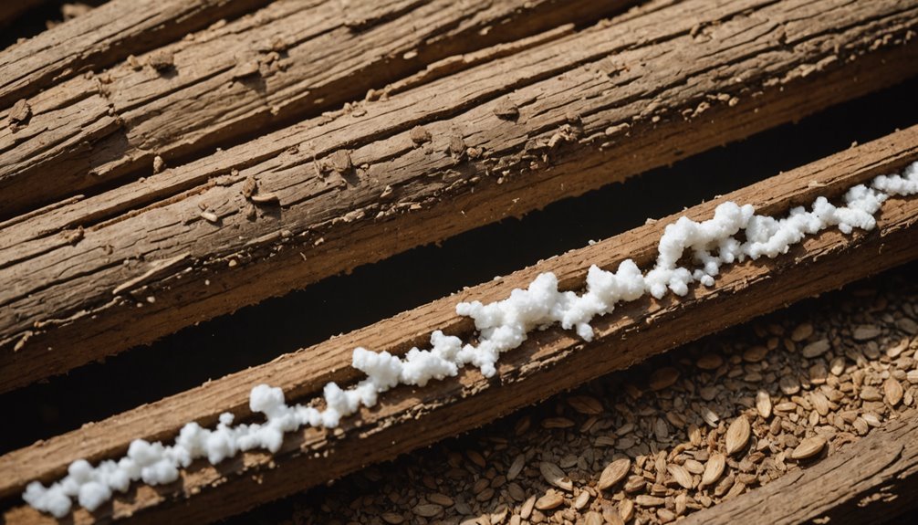 boric acid kills termites selectively