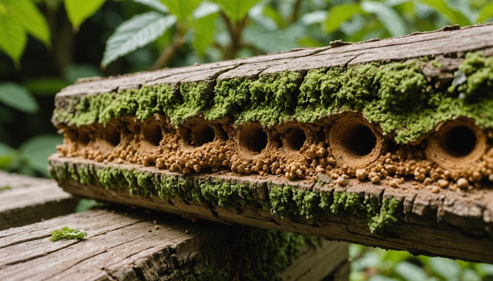 boric acid targets active termites