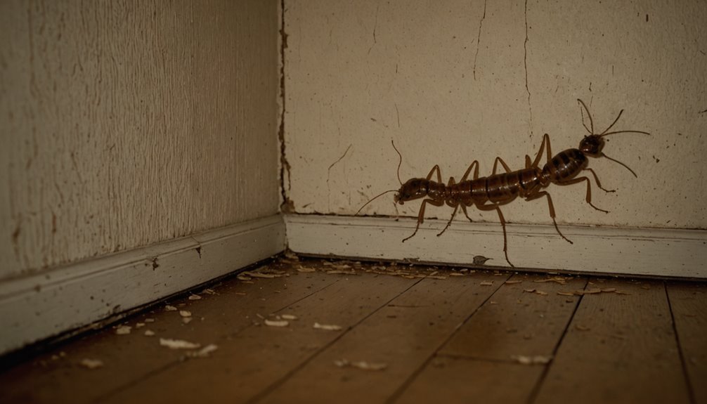detecting termite activity signs