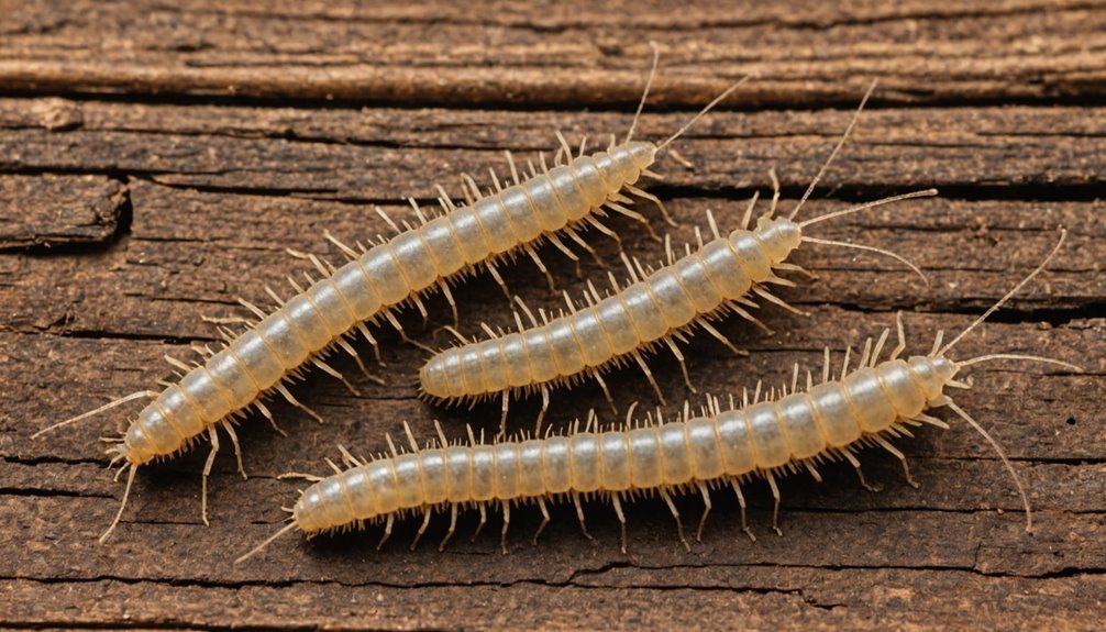 distinguishing larvae characteristics effectively