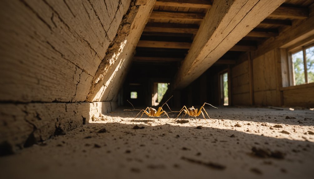 early termite infestation signs