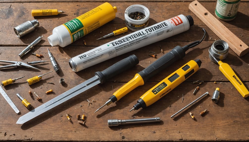 essential termite treatment supplies