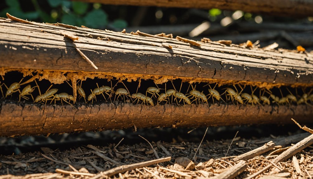 favorable conditions for termites