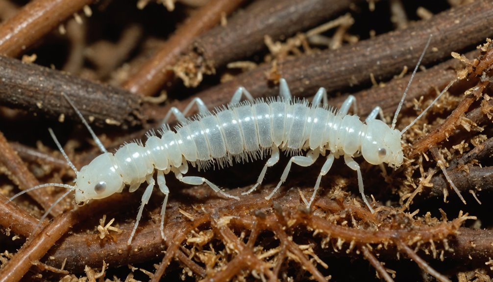 legs differentiate larvae types