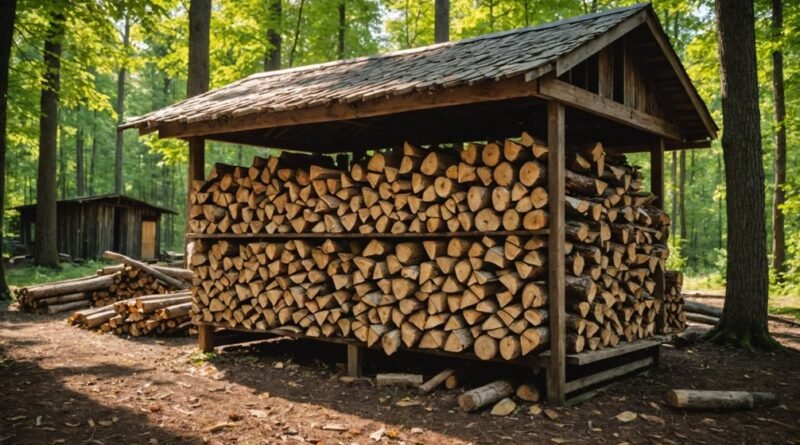 properly stack and cover