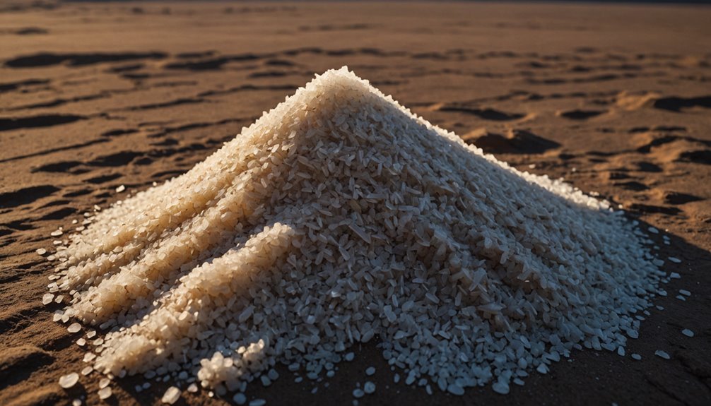 salt as effective barrier