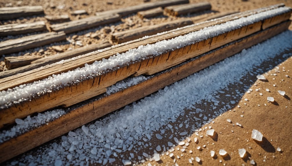 salt kills termites selectively