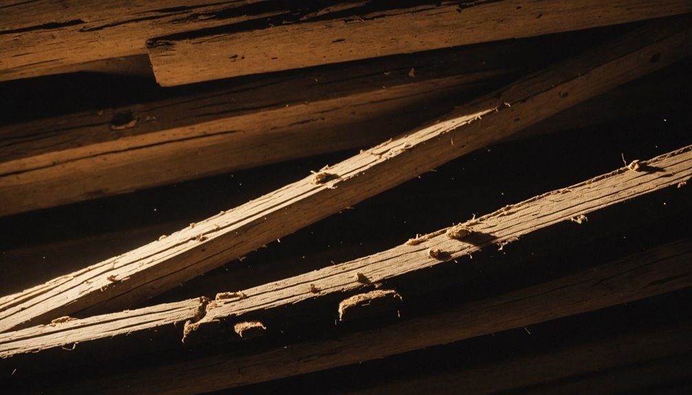 signs of termite activity