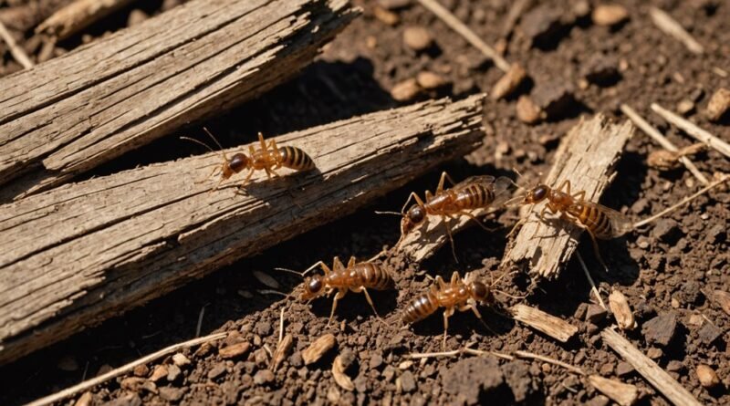 subterranean versus drywood termites