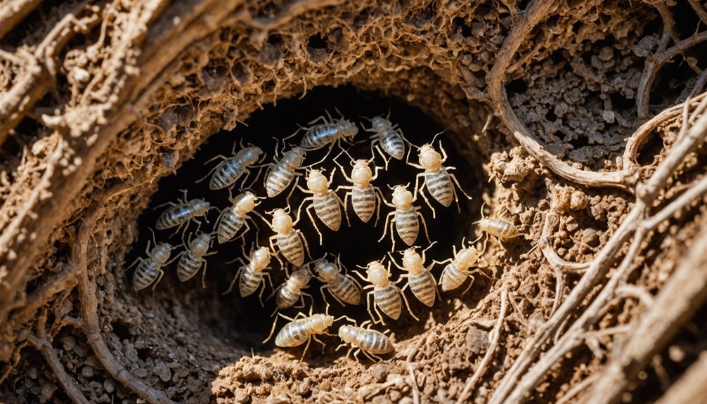 termite nest identification guide
