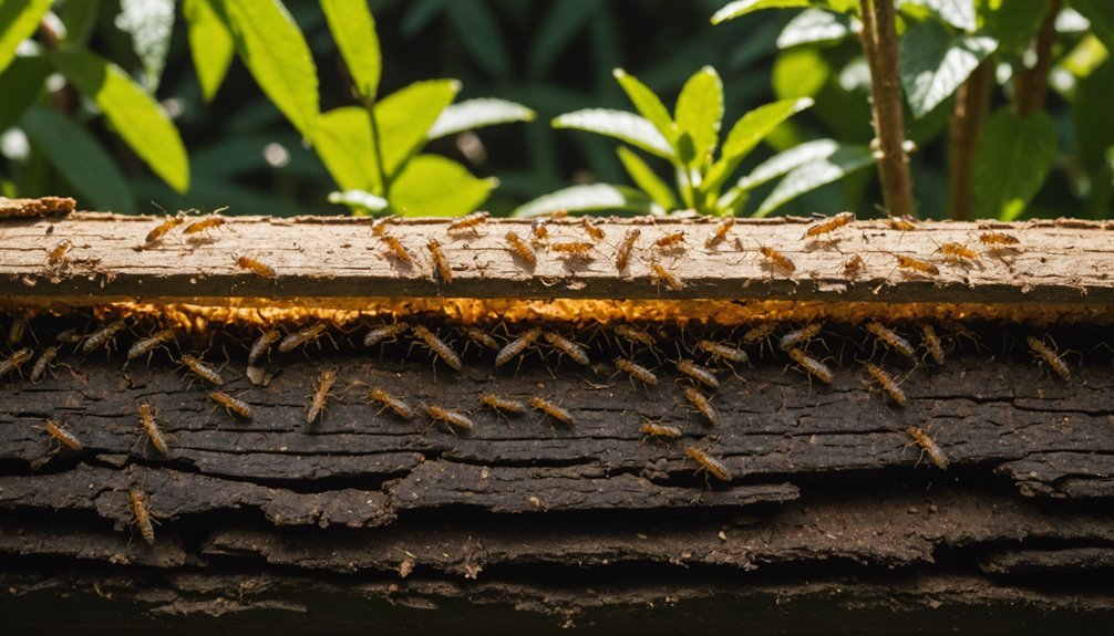 termite spread influenced by conditions