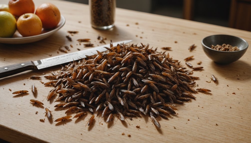 termite swarmers discarded wings