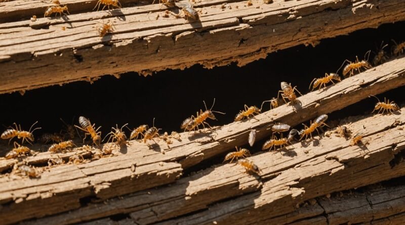 termites cause significant destruction