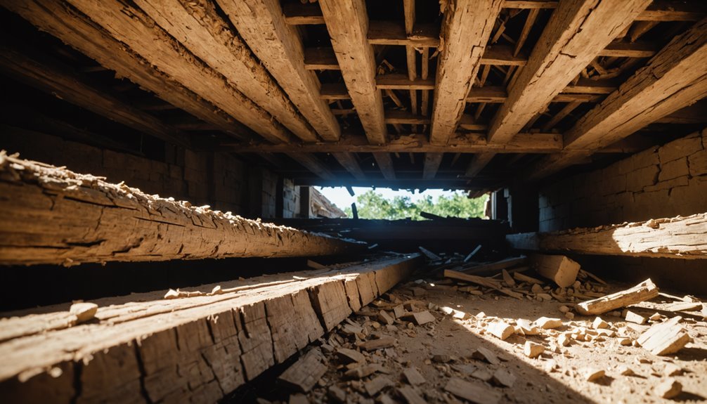 termites compromise structural integrity