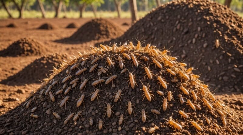 termites spread rapidly and extensively