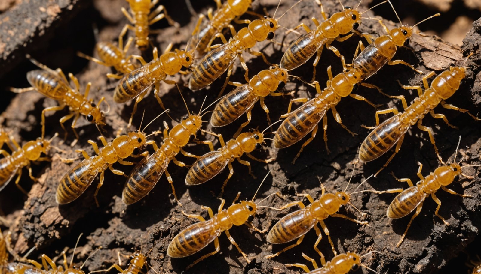 termite color indicates caste