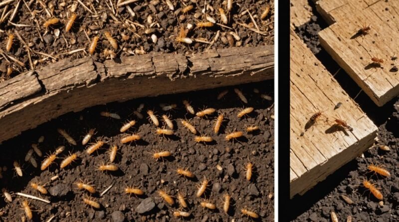 termite habitats indoor and outdoor