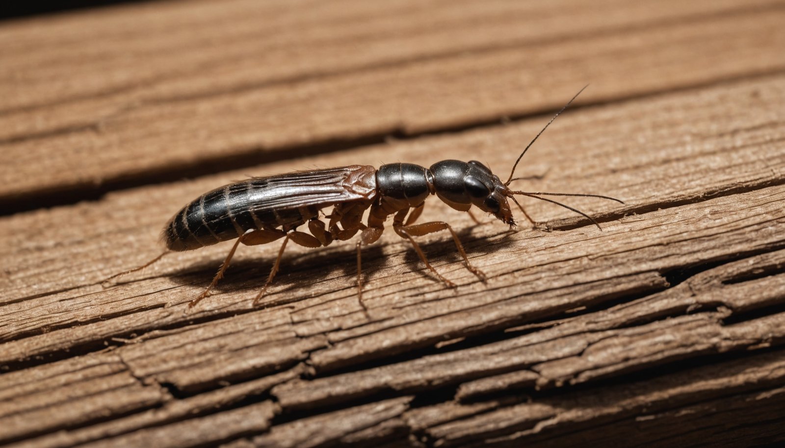 termites rarely bite humans